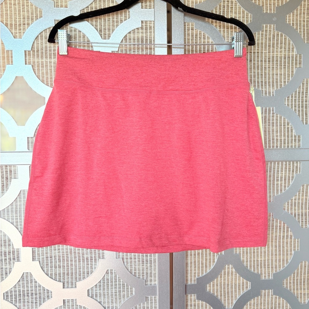 NWT Tangerine Pink A-Line Mini Skirt for Casual Resort Wear